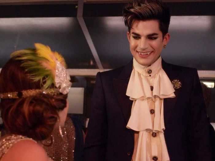 On season three, "American Idol" alum Adam Lambert performed during a Halloween party.