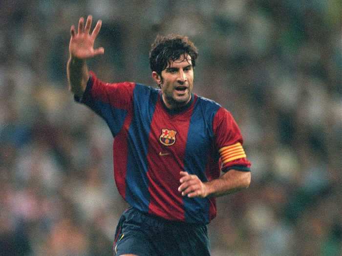 Luis Figo – FC Barcelona/Real Madrid