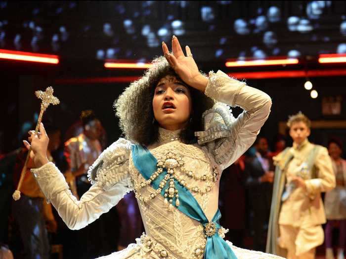 Non-binary actor Indya Moore had their breakout role starring as Angel on "Pose."