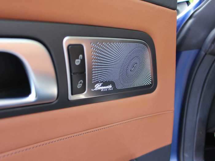 My tester included a Burmester premium audio system that wasn