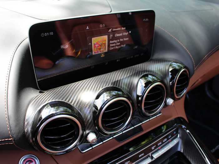 The 10-inch infotainment system is effective, but it comes with a steep learning curve. But all the expected functions, from Bluetooth pairing to navigation, are capably handled.