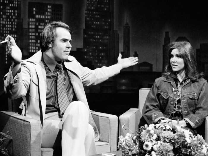 Dan Aykroyd and the late actress Carrie Fisher immediately hit it off on the set of "SNL."