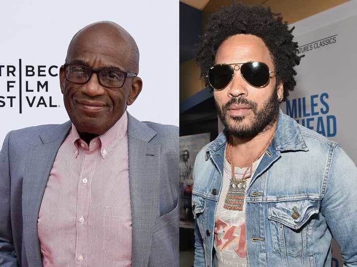 Al Roker and Lenny Kravitz are distantly related.