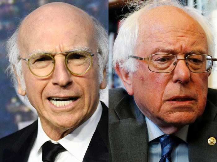 After Larry David impersonated Bernie Sanders on NBC