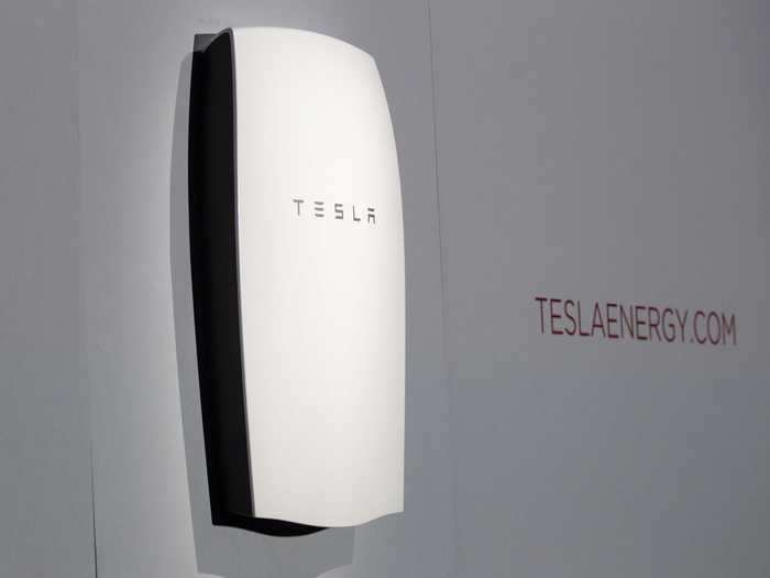 April 30, 2015: Tesla reveals Powerwall, a giant rechargeable battery for your home, and its Powerpack, a battery for commercial use.