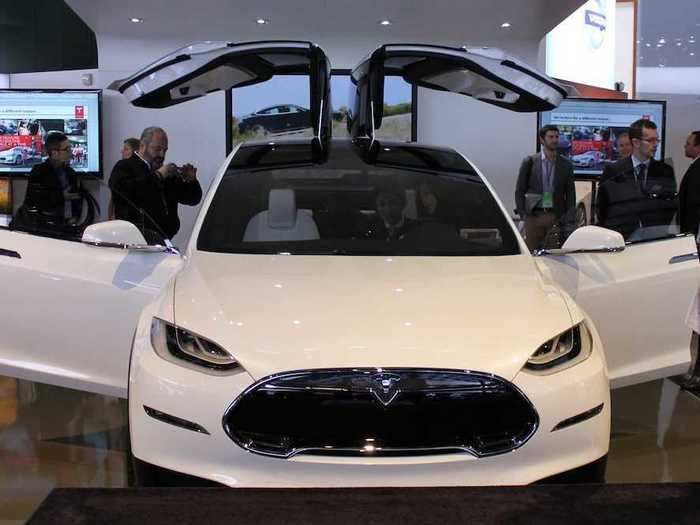 February 9, 2012: The Model X prototype is revealed.