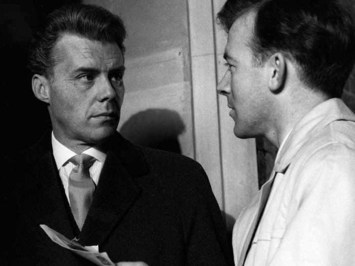 In the 1961 British noir film "Victim," several gay men are blackmailed in 1960s London.