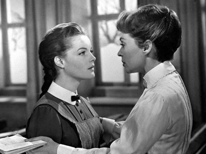 The 1931 German romance "Mädchen in Uniform" centers on a boarding school student who falls in love with her teacher.