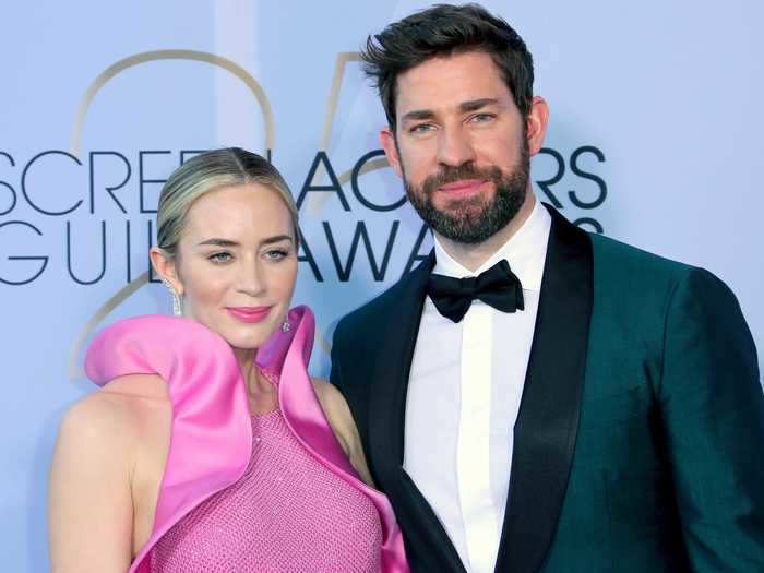 Emily Blunt and John Krasinski don