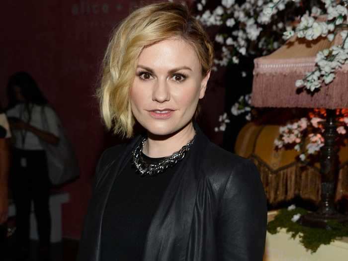 Anna Paquin said she keeps her twins off her social media page "specifically" for them.