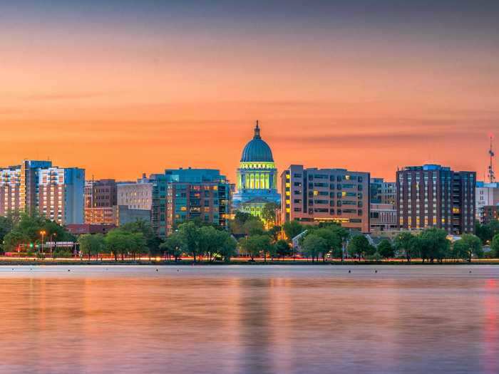 12. Madison, Wisconsin