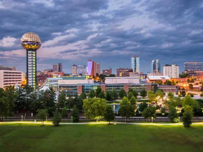 46. Knoxville, Tennessee