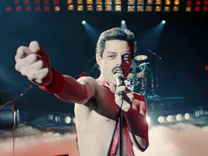 Rami Malek starred as Freddie Mercury in "Bohemian Rhapsody," but his voice was an "amalgamation of a few voices," he told Metro UK.