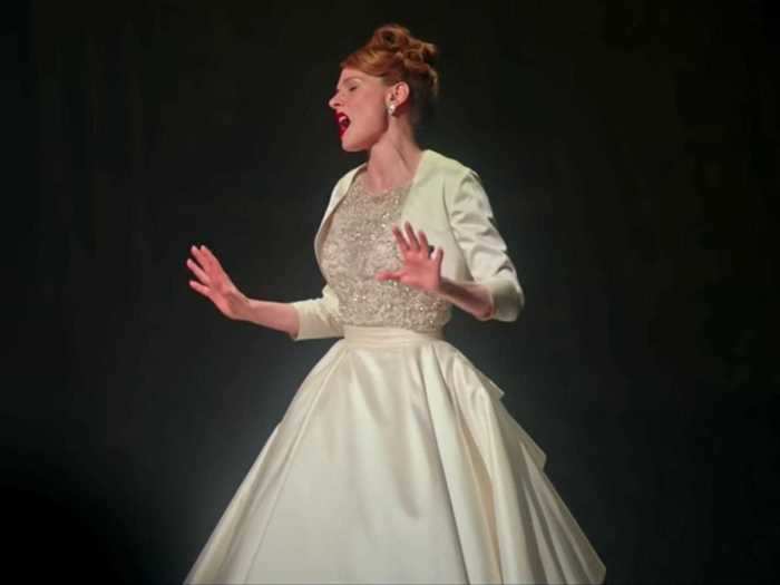 Rebecca Ferguson played Jenny Lind in "The Greatest Showman," but "The Voice" contestant Loren Allred sang her ballad "Never Enough."