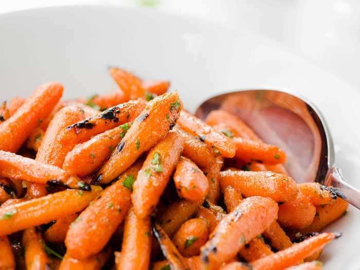 You can make sweet and savory baby carrots in an air fryer.