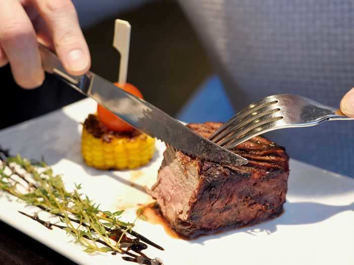 You can cook a flavorful steak in an air fryer.