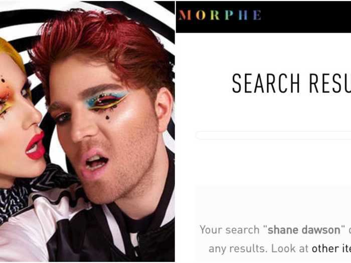 Morphe seemingly dropped Star and Dawson