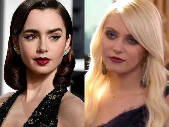 Lily Collins said she auditioned to play Jenny Humphrey on "Gossip Girl."