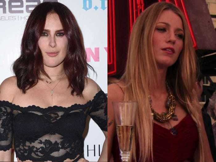 Rumer Willis was surprised to learn that execs at The CW originally recommended her to play Serena on "Gossip Girl."