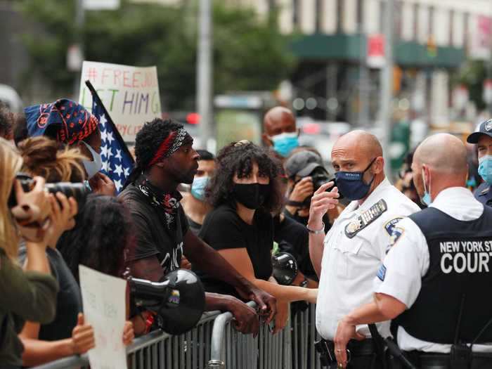 The budget vote will have to be decided before 11:59 p.m. on Tuesday. The morning before the deadline, police in riot gear swooped in to clash with protesters and issue arrests.