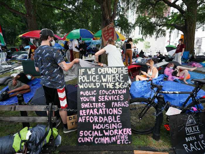 Celina Trowell, an organizer with VOCAL-NY, told the Guardian the proposition was simply "moving [money] from one system of oppression to another". She added: "That