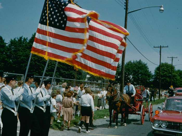 Parades are a staple of classic Fourth of July celebrations and have been happening since the first holiday.