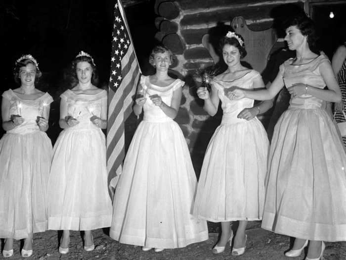 Crowning the Queen of Candles has been an Independence Day tradition in Lititz, Pennsylvania, since 1942.