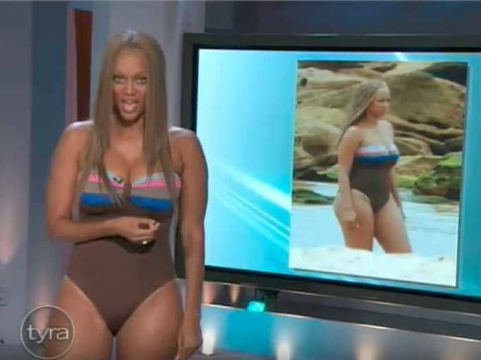 Tyra Banks shut down body-shamers in the most epic way in 2007 — while wearing a bathing suit.