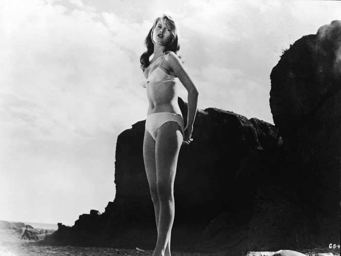 Actress Brigitte Bardot embraced the bikini in the 1952 film, "The Girl in the Bikini."