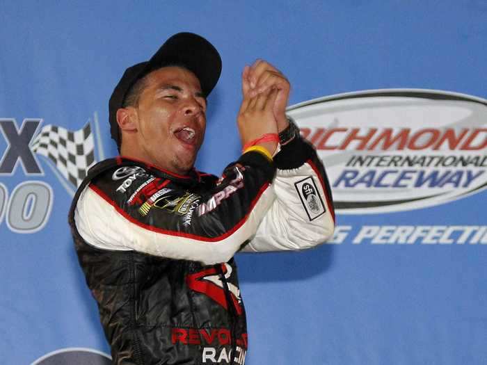 In the K&N Pro Series East, Wallace won five races over his first two seasons. He was named Rookie of the Year for the 2010 season, becoming the first Black driver to win the award.