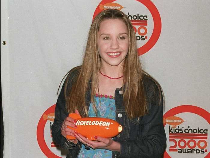 Amanda Bynes starred in her very own sketch show, "The Amanda Show," as a teenager.