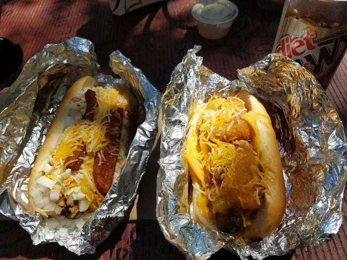 WEST VIRGINIA: Hillbilly Hot Dogs in Lesage