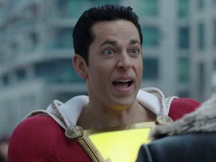 Levi starred as the titular character of "Shazam."