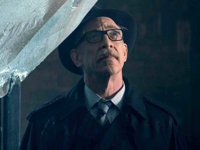 Simmons appeared as Commissioner Gordon in "Justice League."