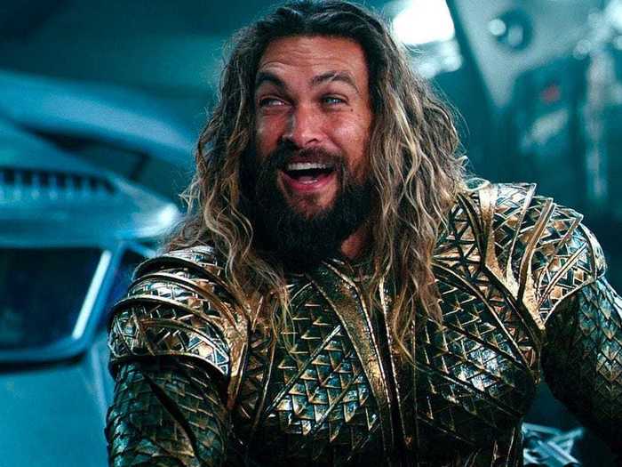 Momoa was a scene-stealer as Aquaman/Arthur Curry in "Justice League."