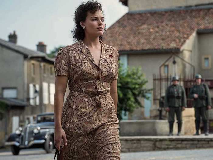 Robbie played Celine Joseph in "Suite Française" (2014).