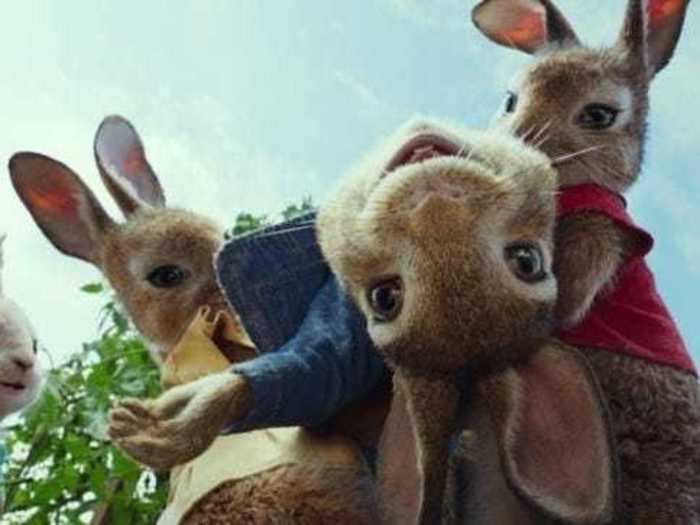 Robbie voiced Flopsy in "Peter Rabbit" (2018).