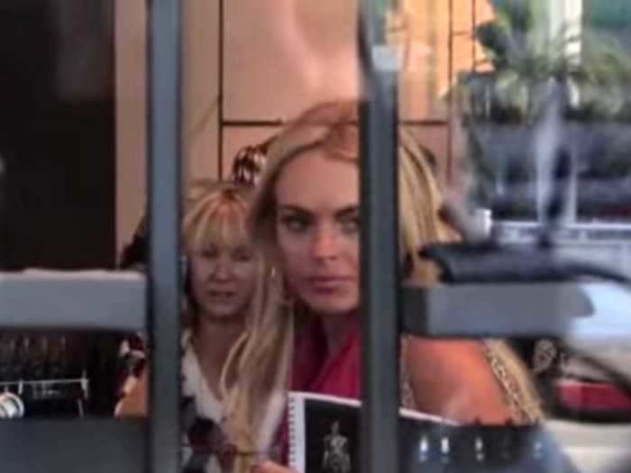 Lohan appeared as herself in "Teenage Paparazzo" (2010), her highest-ranked film.