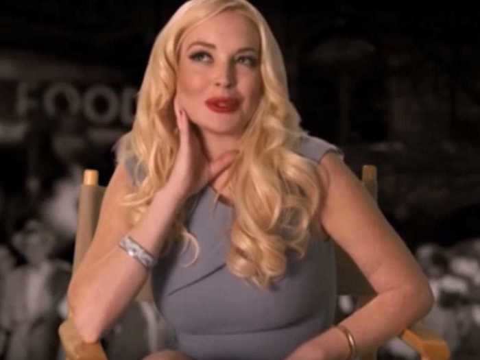 Lohan was one of the celebrities featured in the documentary "Love, Marilyn" (2012).