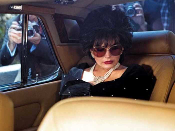 Lohan was Elizabeth Taylor in "Liz and Dick" (2012).