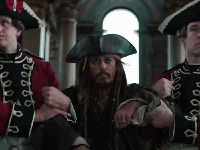 1. "Pirates of the Caribbean: On Stranger Tides" (2011) — $376.5 million