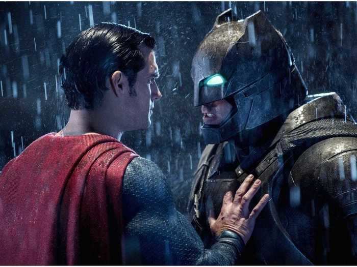 9. "Batman v Superman: Dawn of Justice" (2016) — ~$263 million