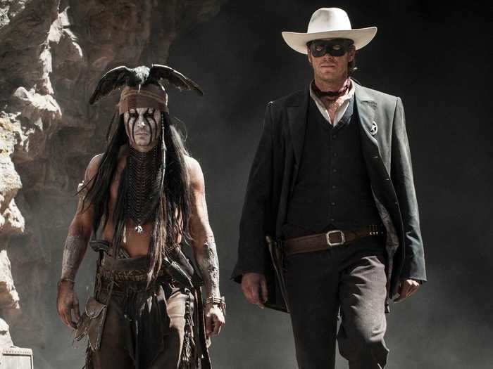 [TIE] 25. "The Lone Ranger" (2013) — $225 million+