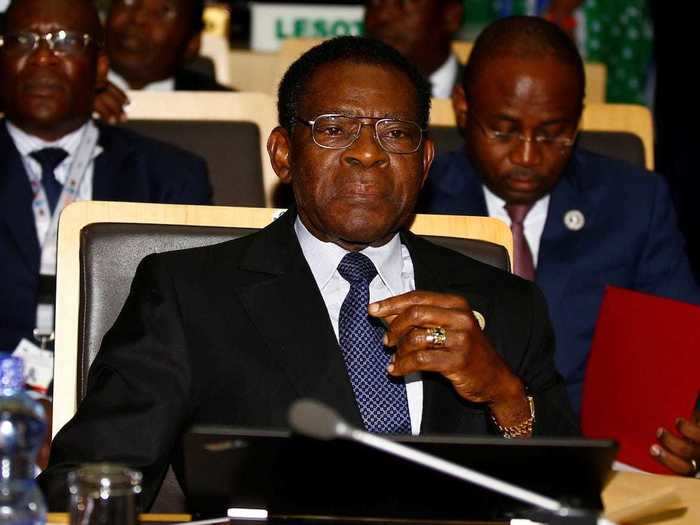 Teodoro Obiang Nguema Mbasogo has been the leader of Equatorial Guinea for 40 years, taking power after a 1979 coup.