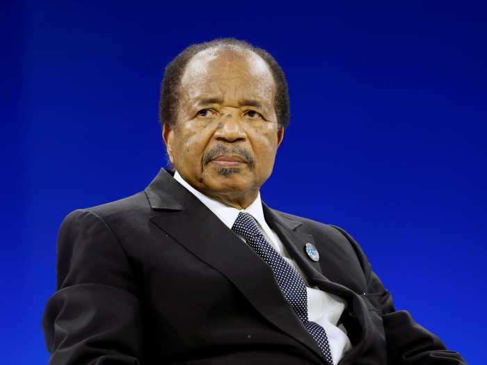 Paul Biya has been the president of Cameroon since 1982. Previously, he served as the country