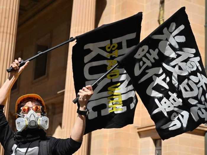 Australia is "actively considering" proposals to offer a safe haven to Hong Kongers.