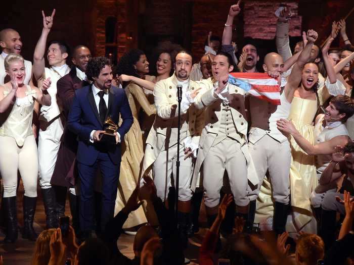 The New York production of "Hamilton" is only one source of the musical