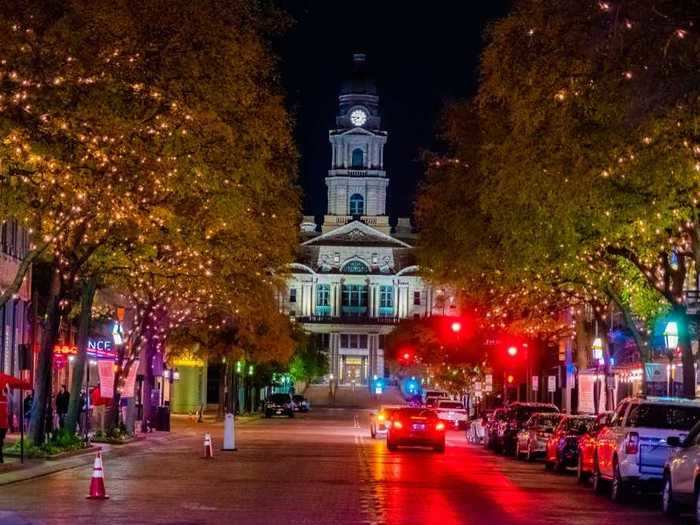 TEXAS: Main Street in Fort Worth is an arts hub.