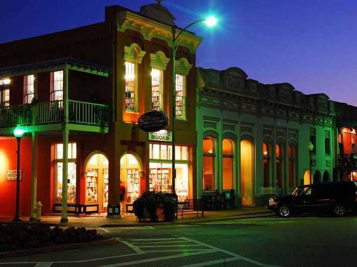 MISSISSIPPI: To locals, Oxford Square in Oxford is simply known as "The Square" and is beloved for its wide array of stores and nightlife.