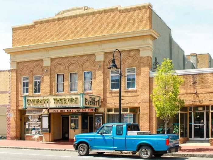 DELAWARE: The historic Everett Theatre is situated on Main Street in Middletown.